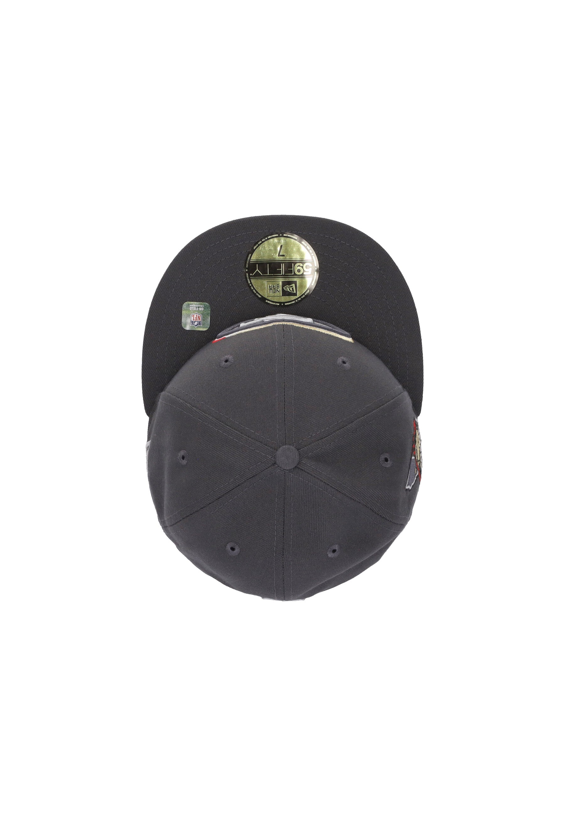 Cappellino Visiera Piatta Uomo Nfl Draft 2024 5950 Saf49e Graphite 60498562