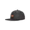 Cappellino Visiera Piatta Uomo Straw Snapback Black HA703-HA-01