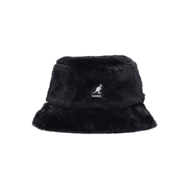Cappello Da Pescatore Uomo Faux Fur Bucket Black K4370