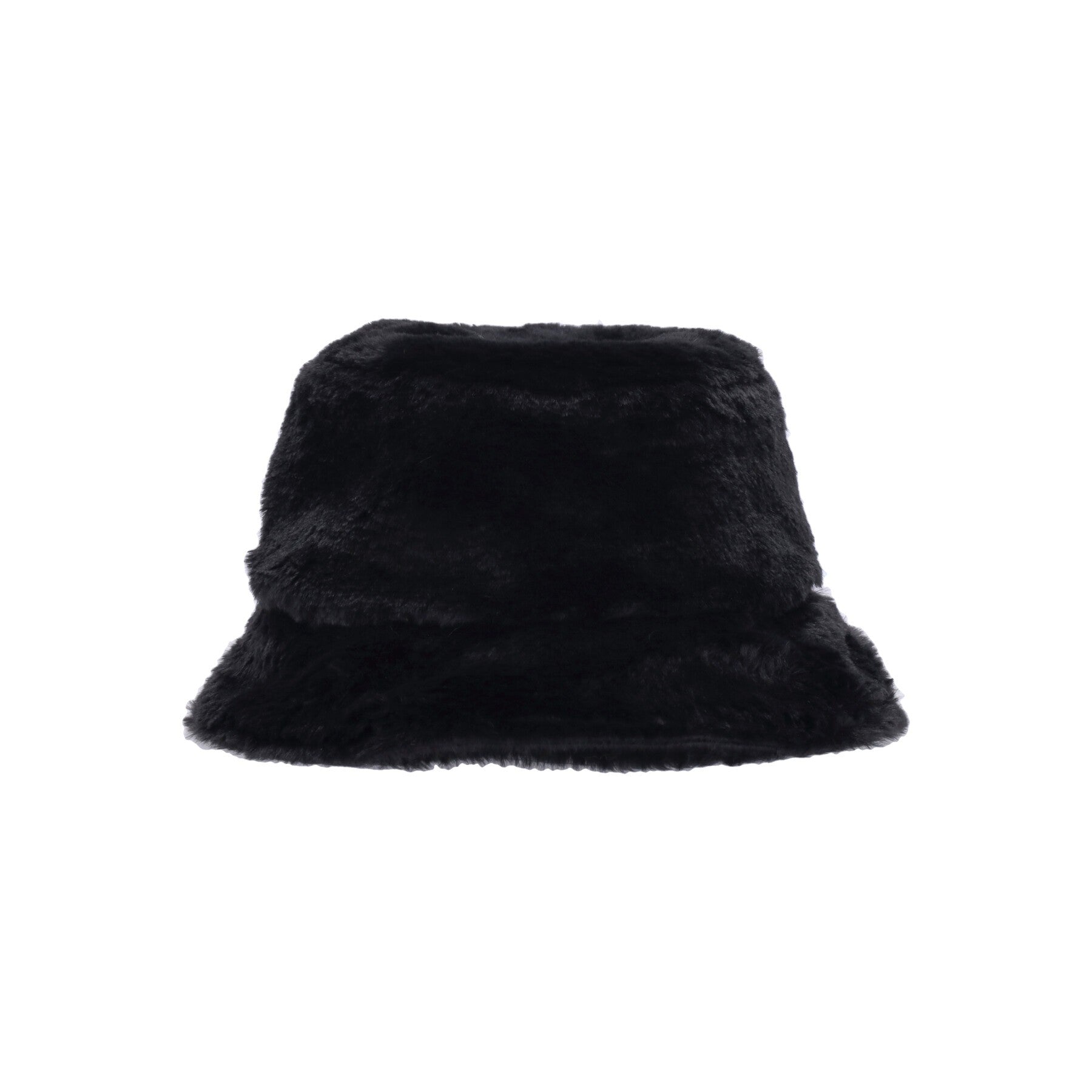 Cappello Da Pescatore Uomo Faux Fur Bucket Solid Black K4370