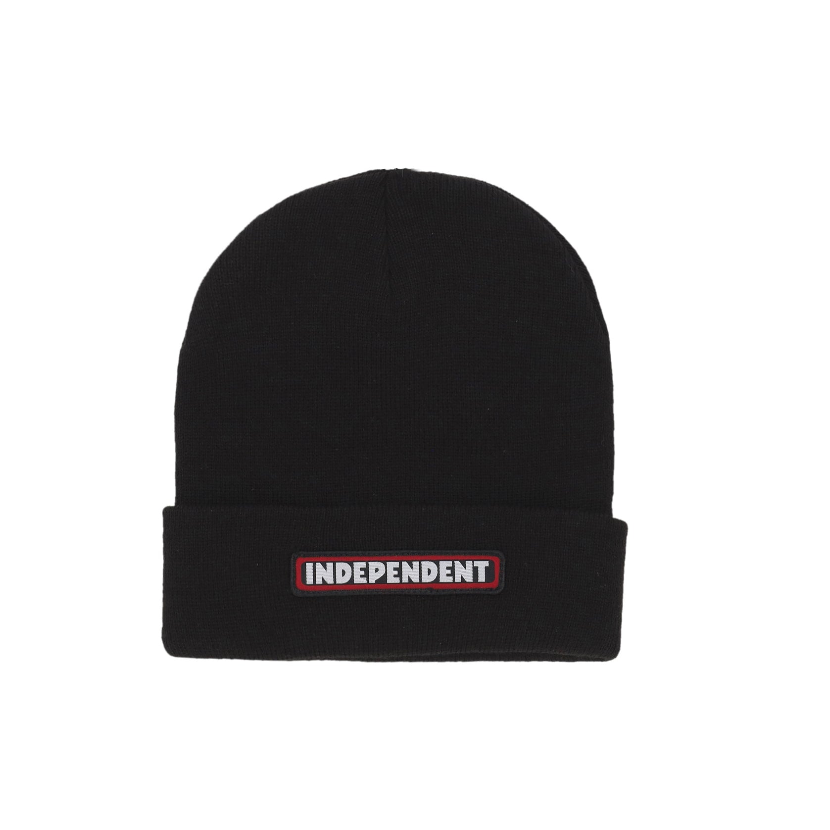 Cappello Uomo Bar Logo Beanie Black INA-BNE-0139