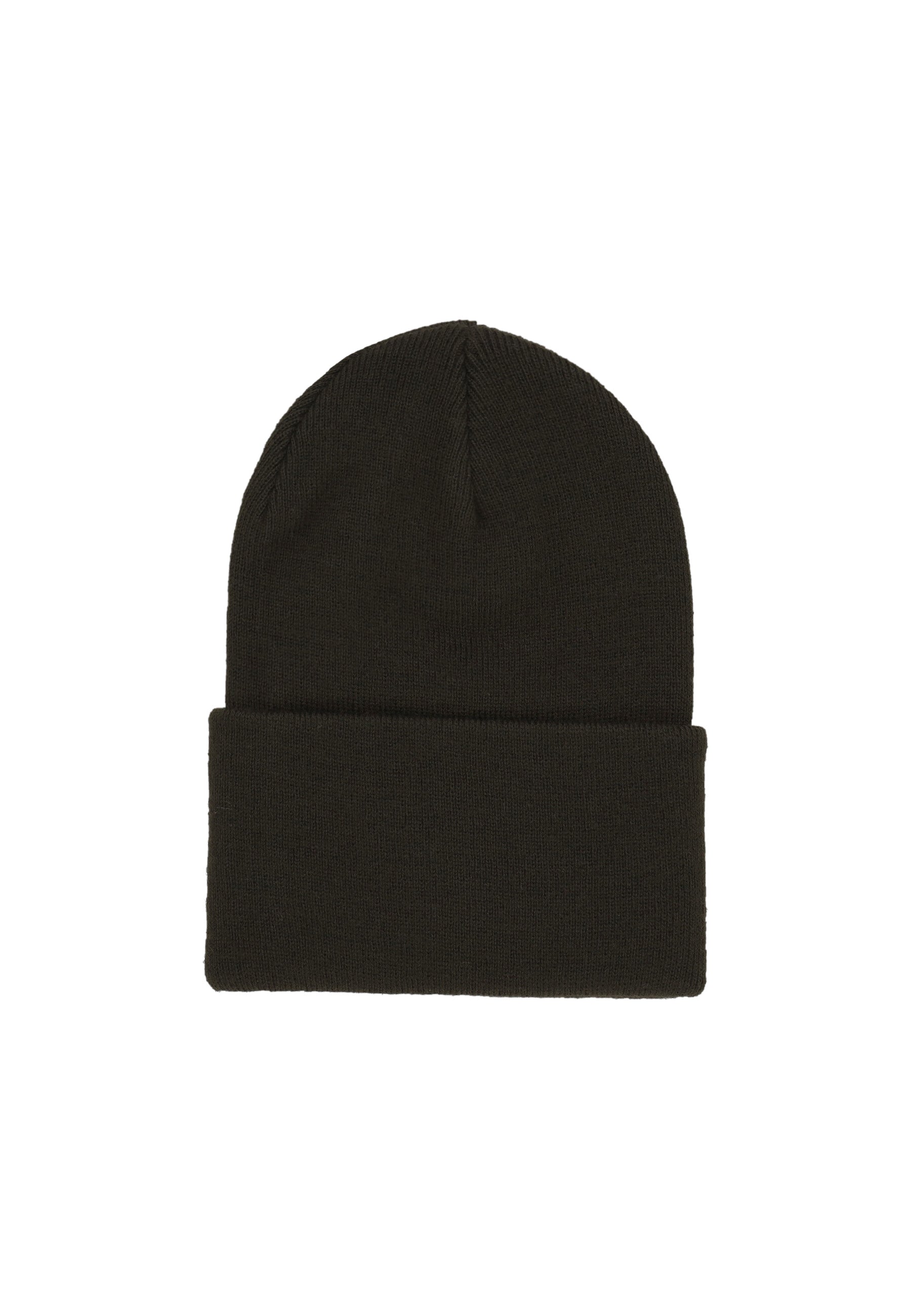 Cappello Uomo Label Cuff Beanie Army Moss 1090026
