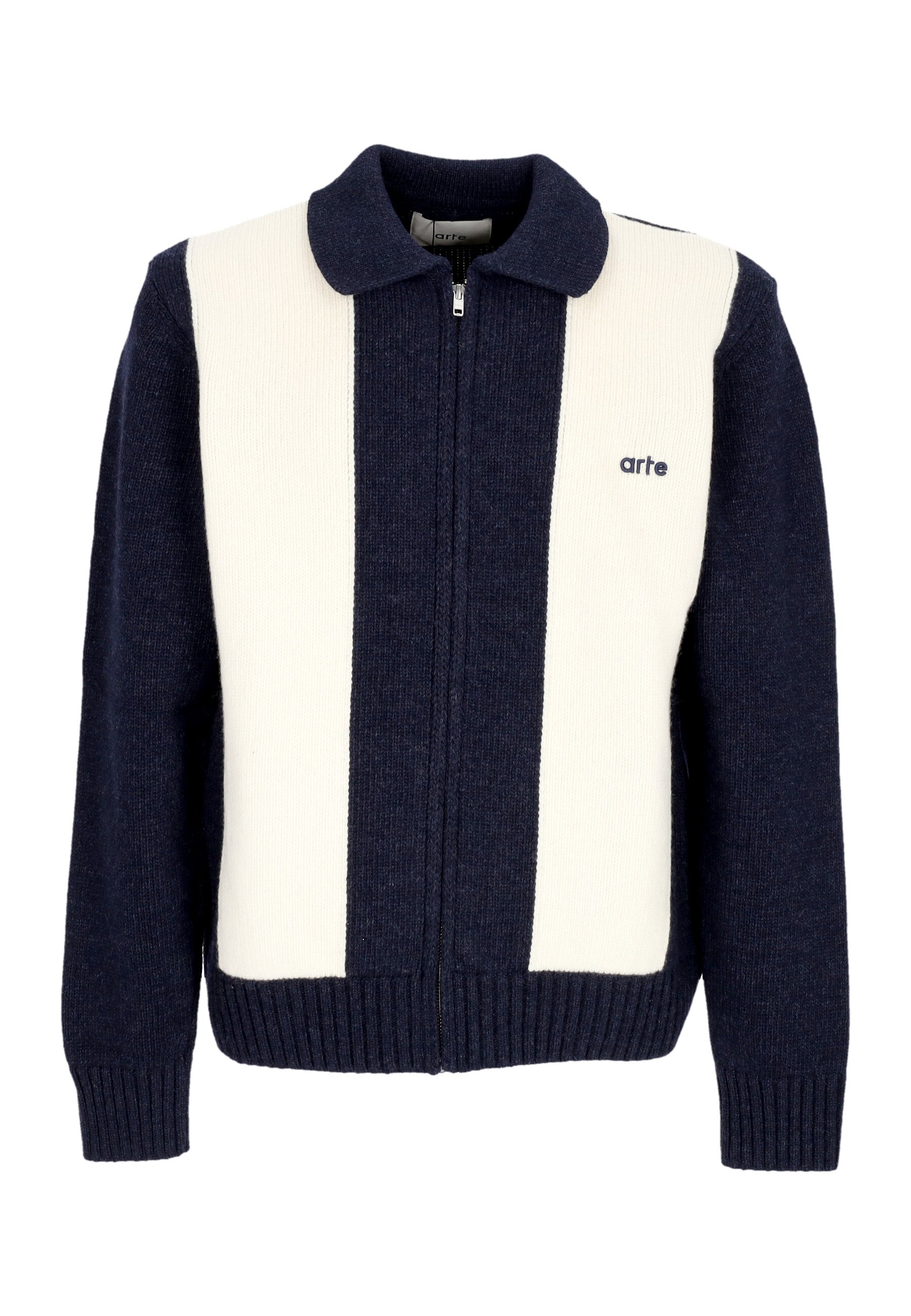 Cardigan Uomo Logo Cardigan Blue/white 257K