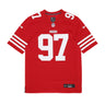 Casacca Football Americano Uomo Nfl Game Home Jersey No 97 Bosa Saf49e Original Team Colors 67NM-SAGH-9BF-00E