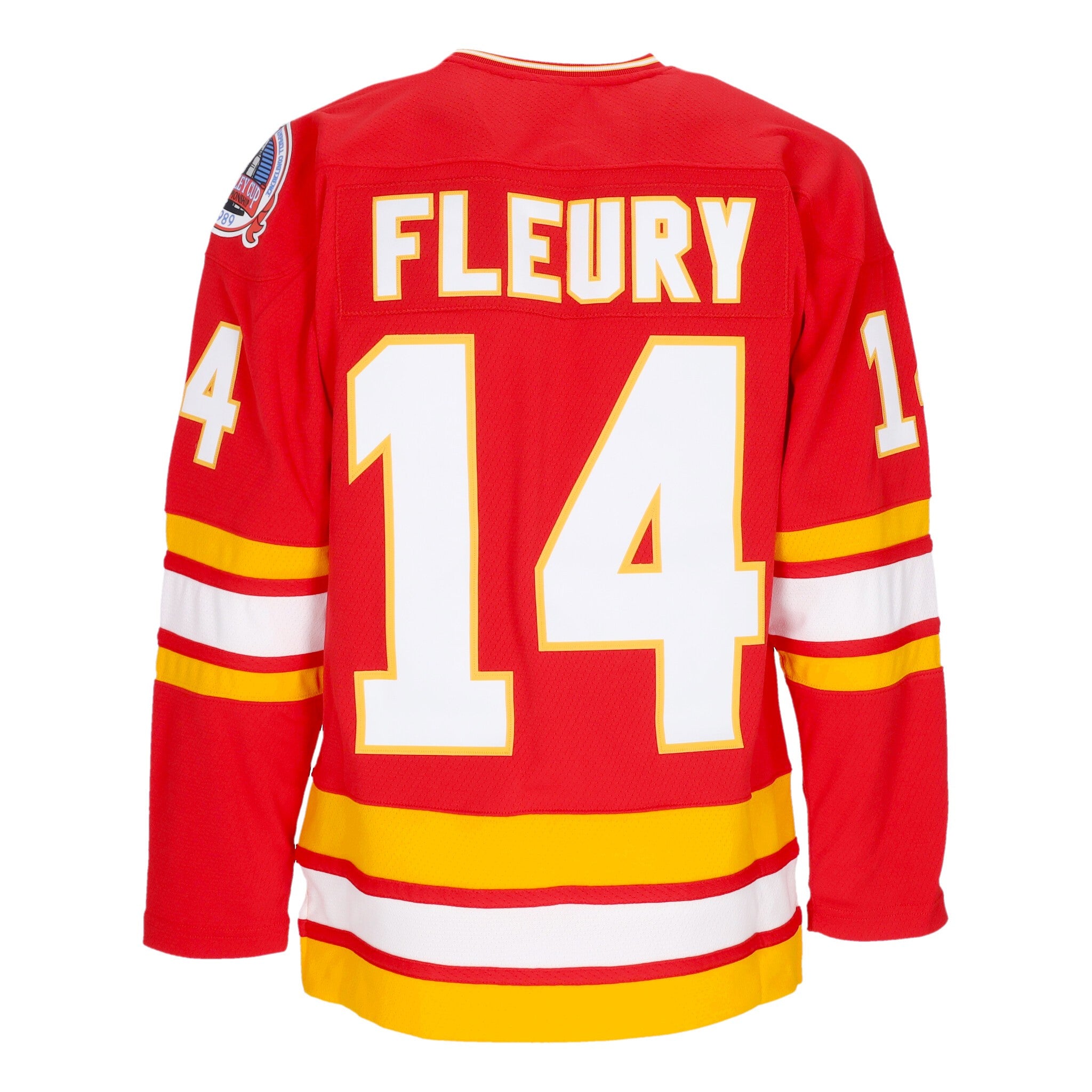 Casacca Hockey Uomo Nhl Dark Jersey 1988 No 14 Fleury Calfla Red RJY76231-CFL88TFLRED1