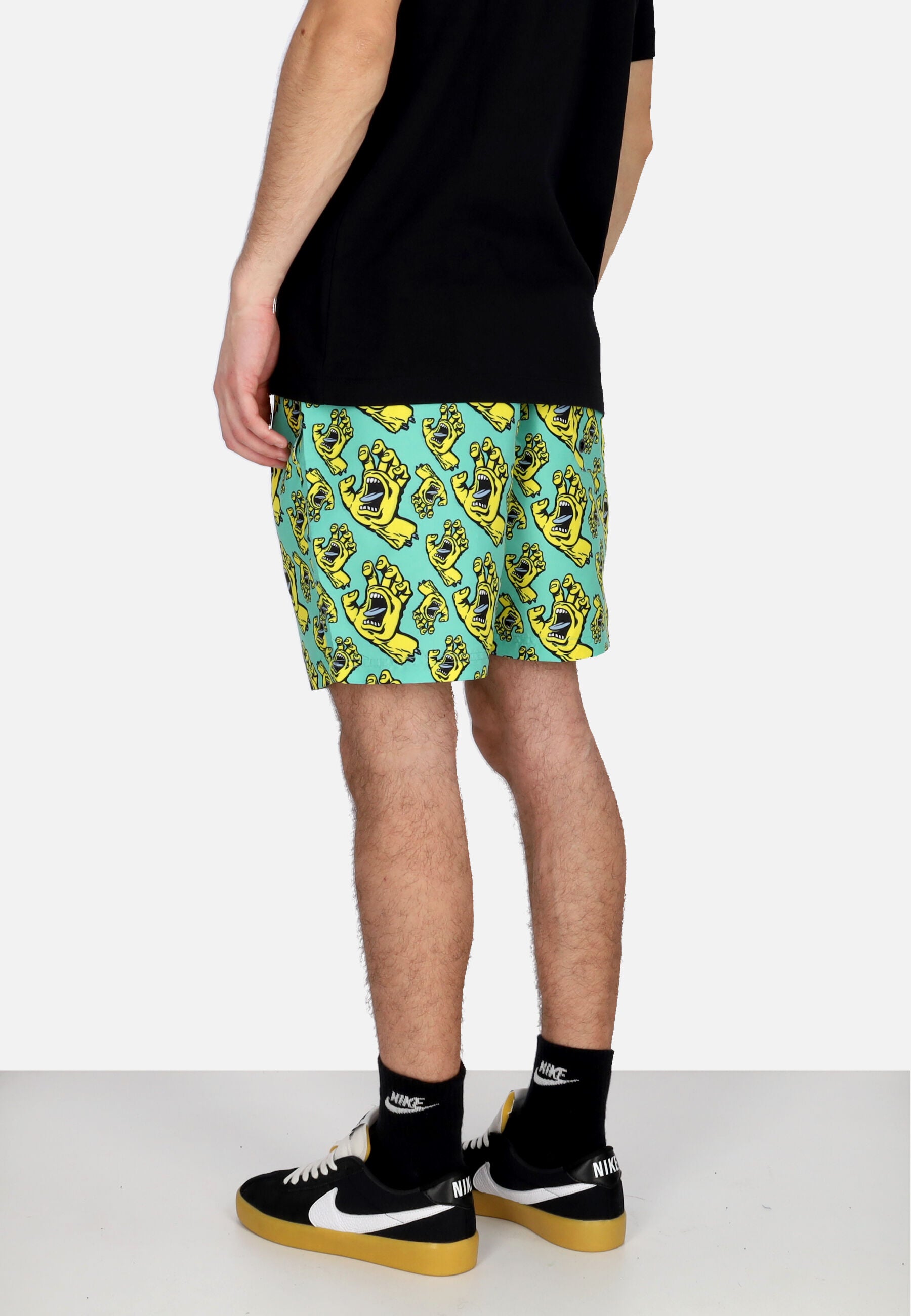 Costume Pantaloncino Uomo Hands All Over Swimshort Turquoise SCA-SHR-5047