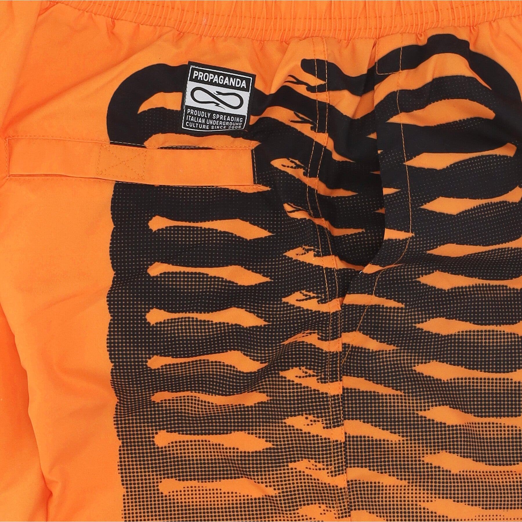 Costume Pantaloncino Uomo Ribs Swimtrunk Orange/black 24SSPRBR627
