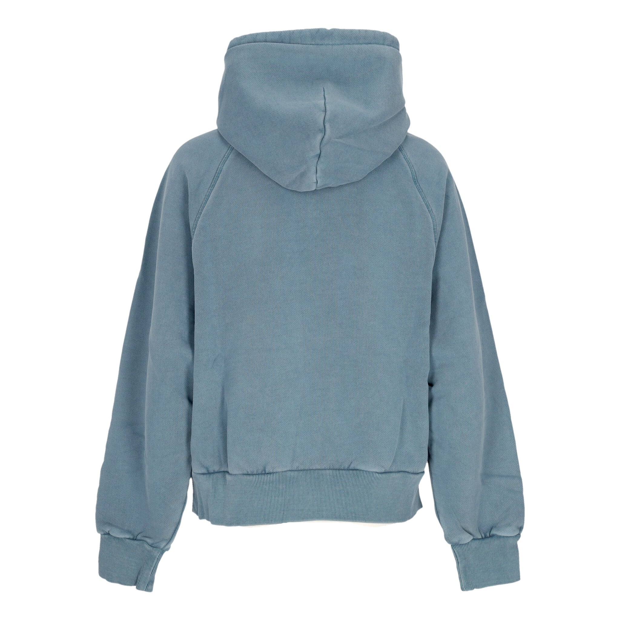 Felpa Cappuccio Corta Donna W Taos Hoodie Vancouver Blue Garment Dyed I032920.1Y1