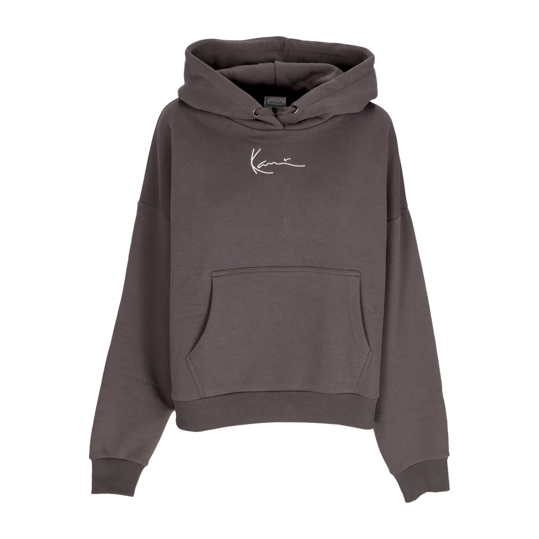 Felpa Cappuccio Donna W Essential Os Hoodie Anthracite 6128486