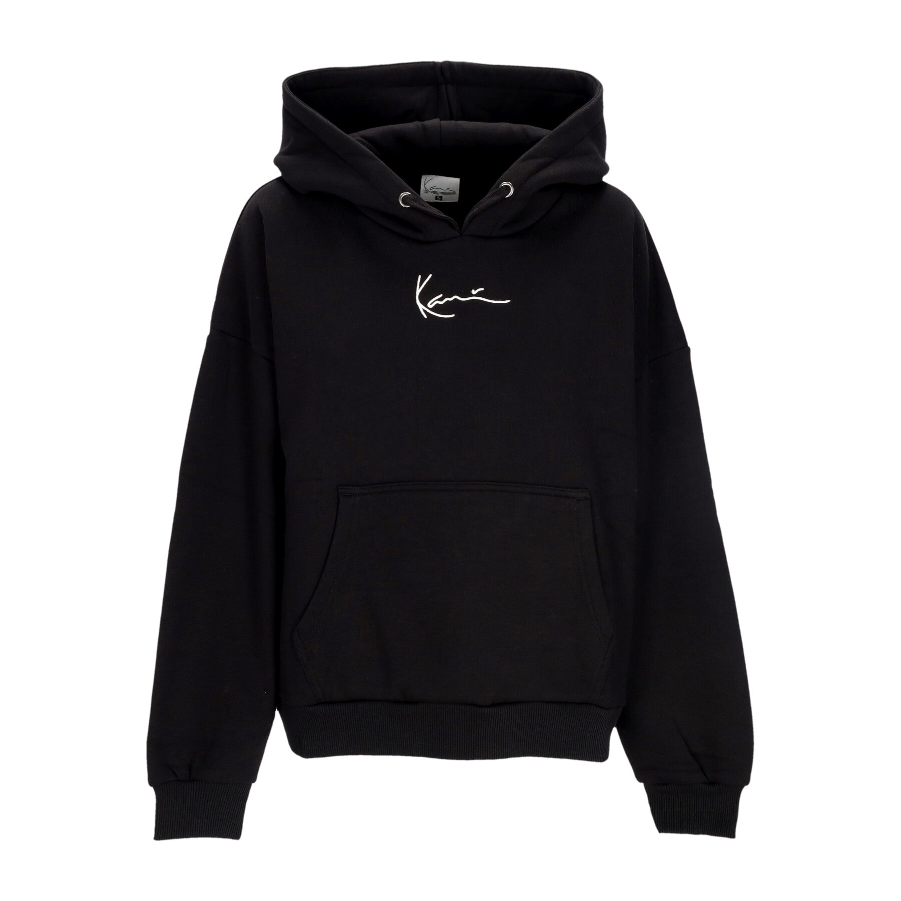 Felpa Cappuccio Donna W Essential Os Hoodie Black 6128485