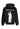 Felpa Cappuccio Uomo 7sins Arrogance Hoodie Black MEA007-HD-7SINS-ARROGANCE