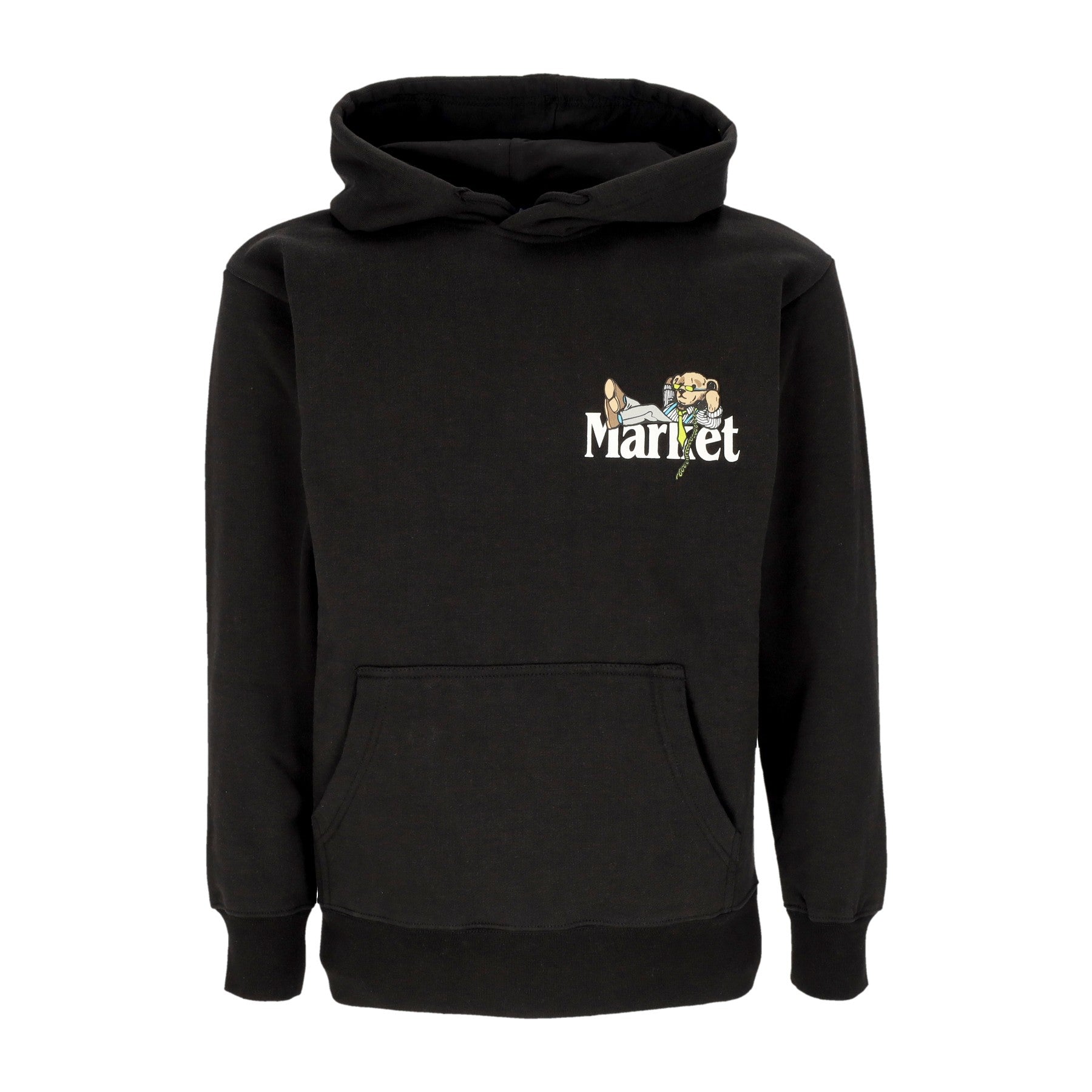 Felpa Cappuccio Uomo Better Call Bear Hoodie Black 397000584