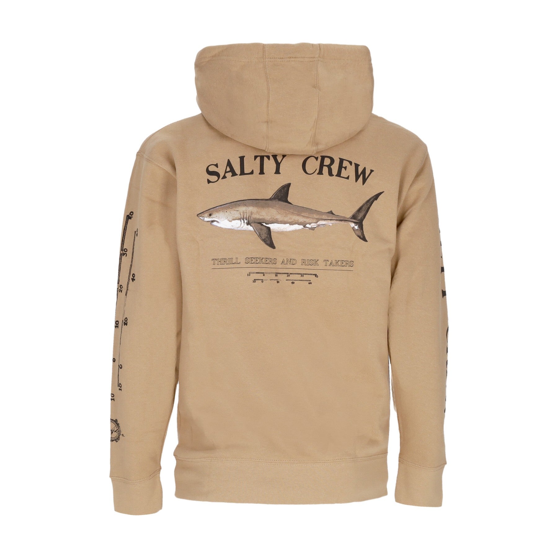 Felpa Cappuccio Uomo Bruce Hood Fleece Black 20335029