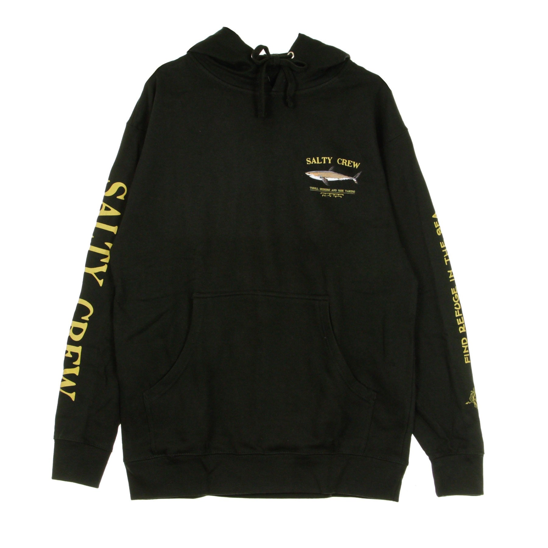 Felpa Cappuccio Uomo Bruce Hood Fleece Black 20335029