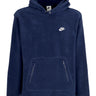 Felpa Cappuccio Uomo Club Winterized Hoodie Midnight Navy/white FZ0660-410