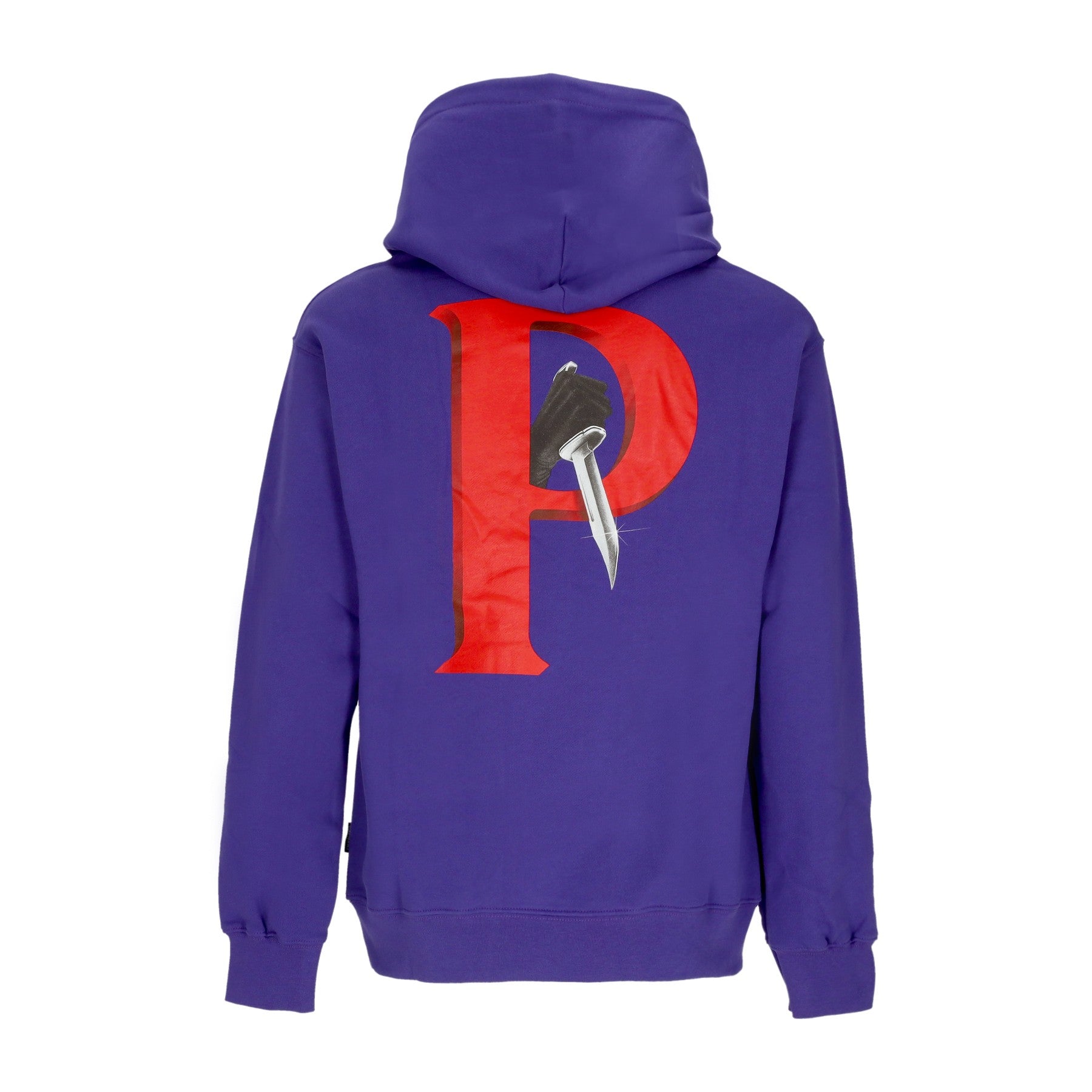 Felpa Cappuccio Uomo Crime Hoodie Violet 23FWPRFE271