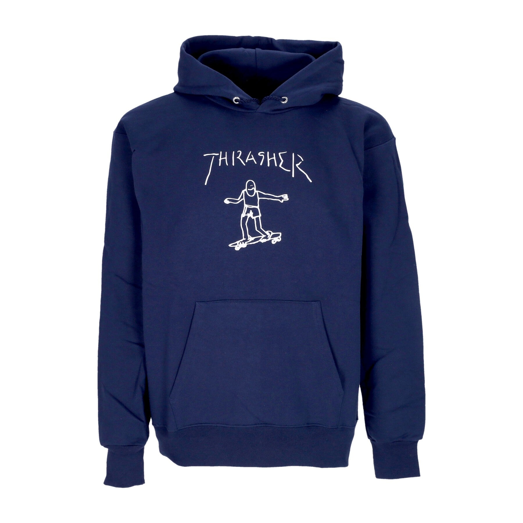 Felpa Cappuccio Uomo Gonz Hoodie Navy/white E35THRGON