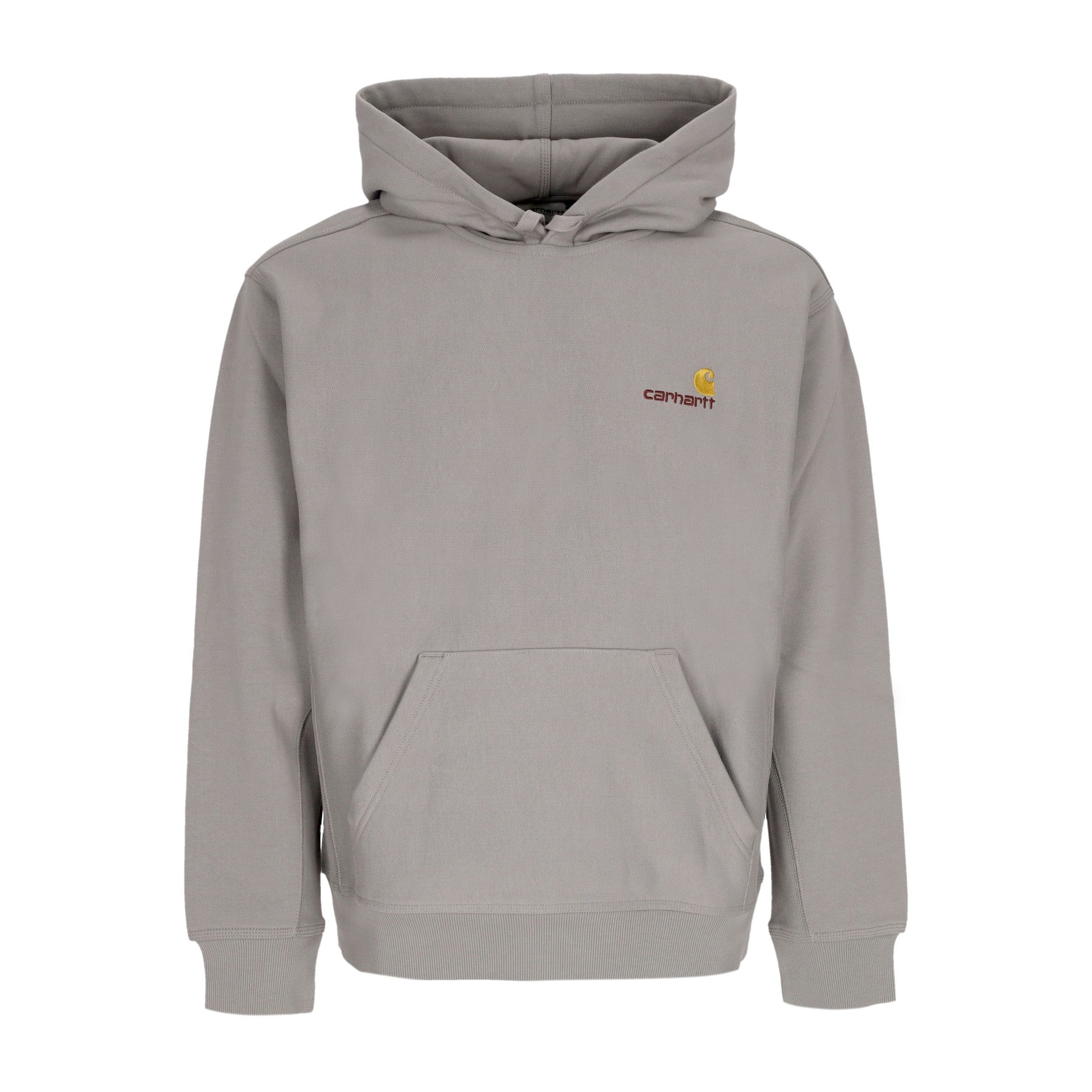 Felpa Cappuccio Uomo Hooded American Script Marengo I028279