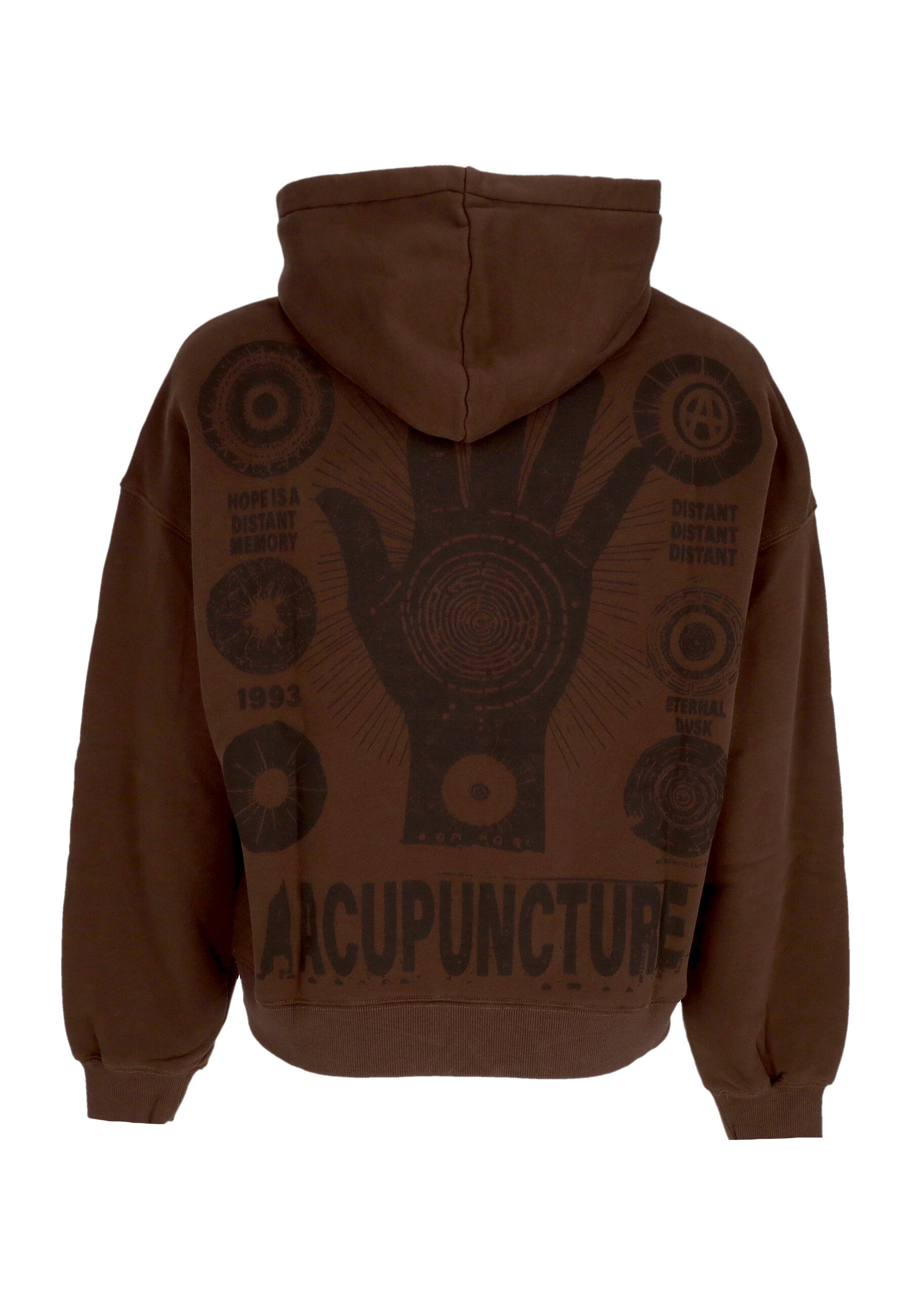 Felpa Cappuccio Uomo Hope Hoodie Coffee Quartz HTDM372104