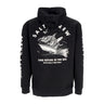 Felpa Cappuccio Uomo Hot Rod Shark Hoodie Fleece Black 20335265