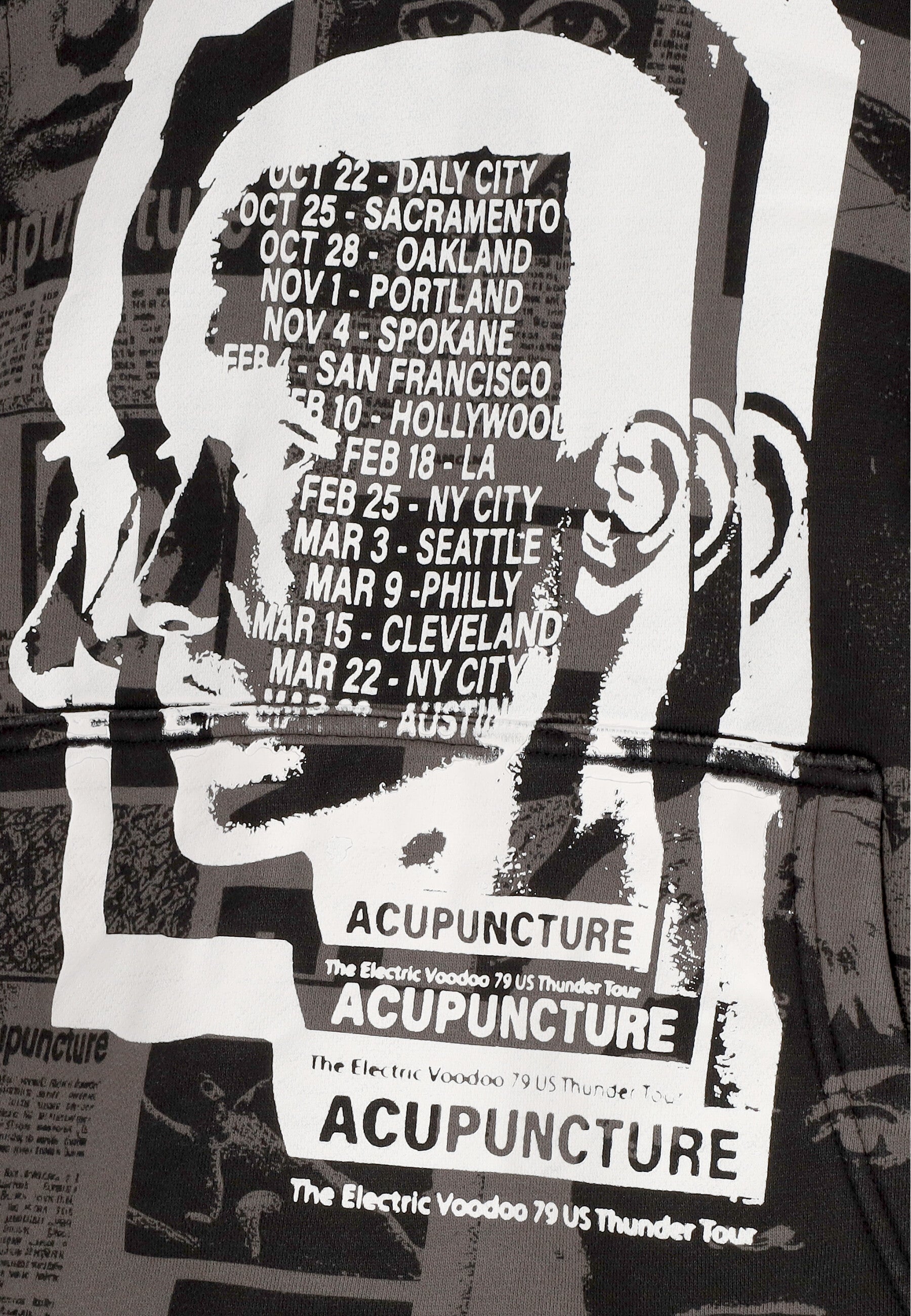 Felpa Cappuccio Uomo Manifesto Hoodie Dark Grey HTDM372004