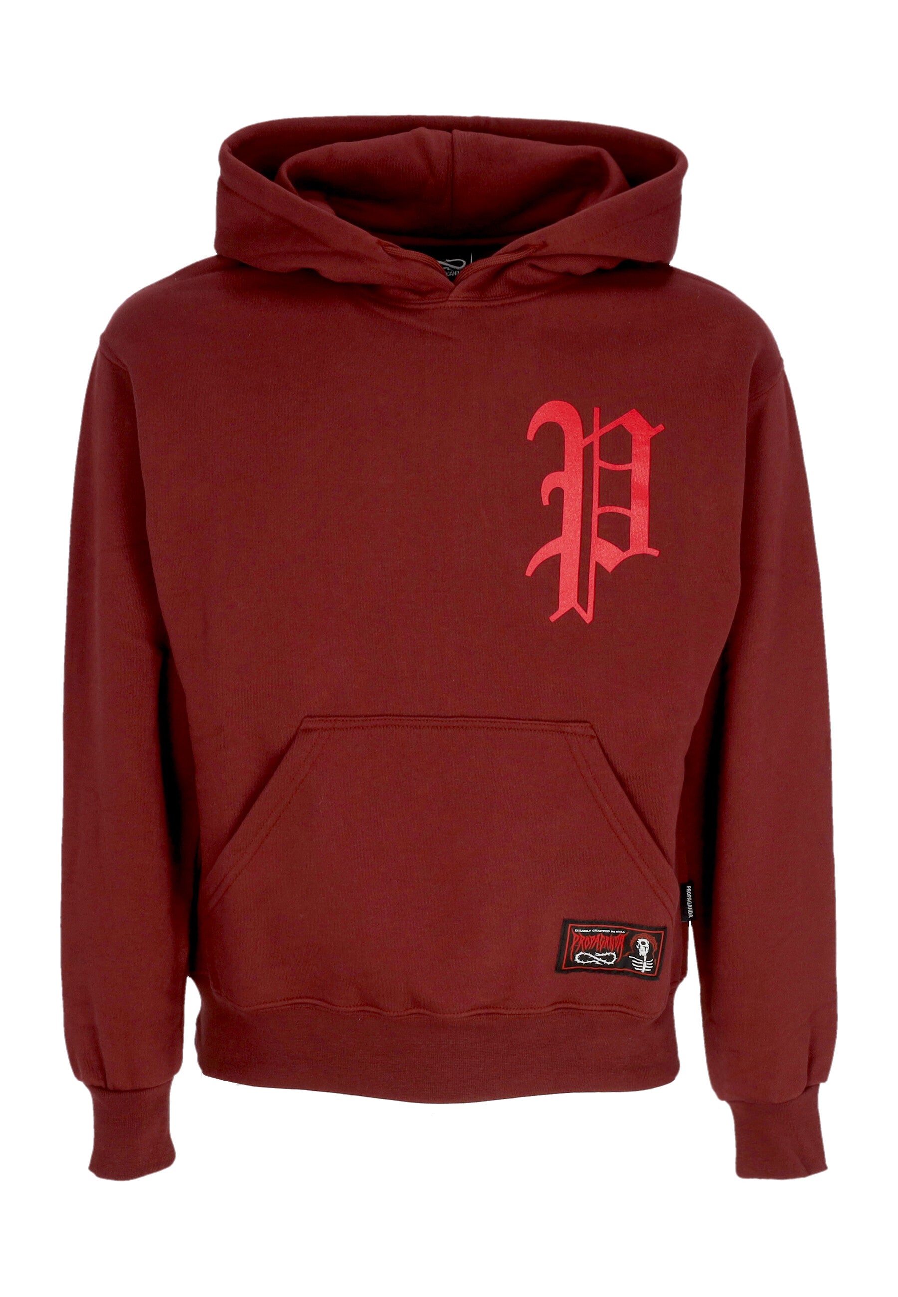 Felpa Cappuccio Uomo Misery Hoodie Garnet 24FWPRFE721