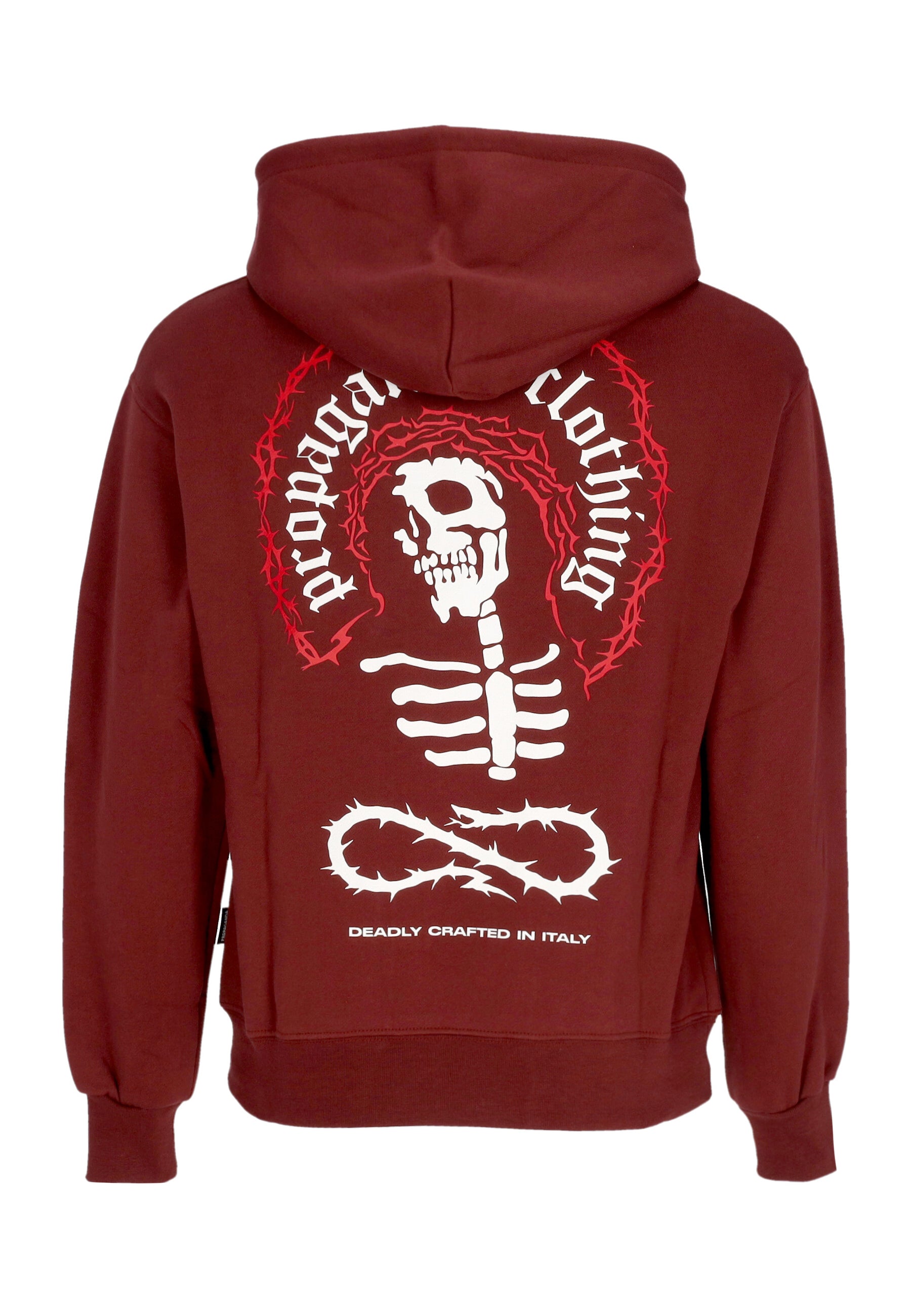 Felpa Cappuccio Uomo Misery Hoodie Garnet 24FWPRFE721