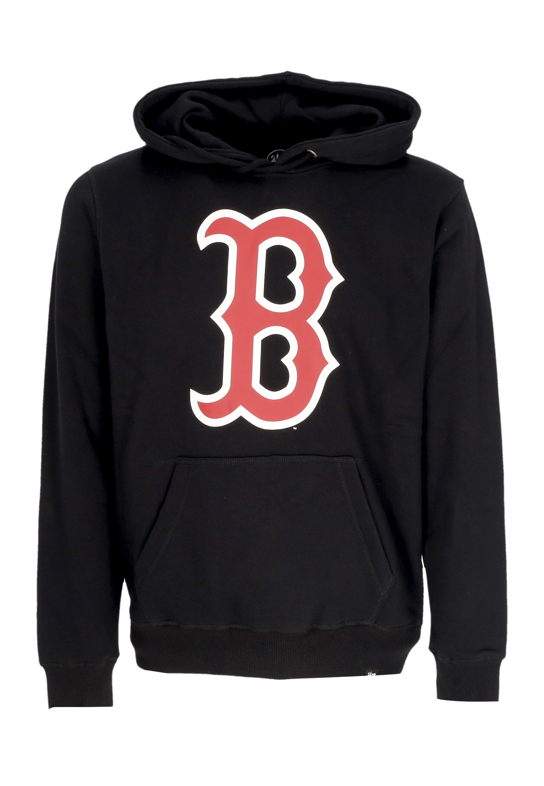 Felpa Cappuccio Uomo Mlb Backer Burnside Hoodie Bosred Jet Black BB002PMDDFH590542JK