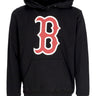 Felpa Cappuccio Uomo Mlb Backer Burnside Hoodie Bosred Jet Black BB002PMDDFH590542JK