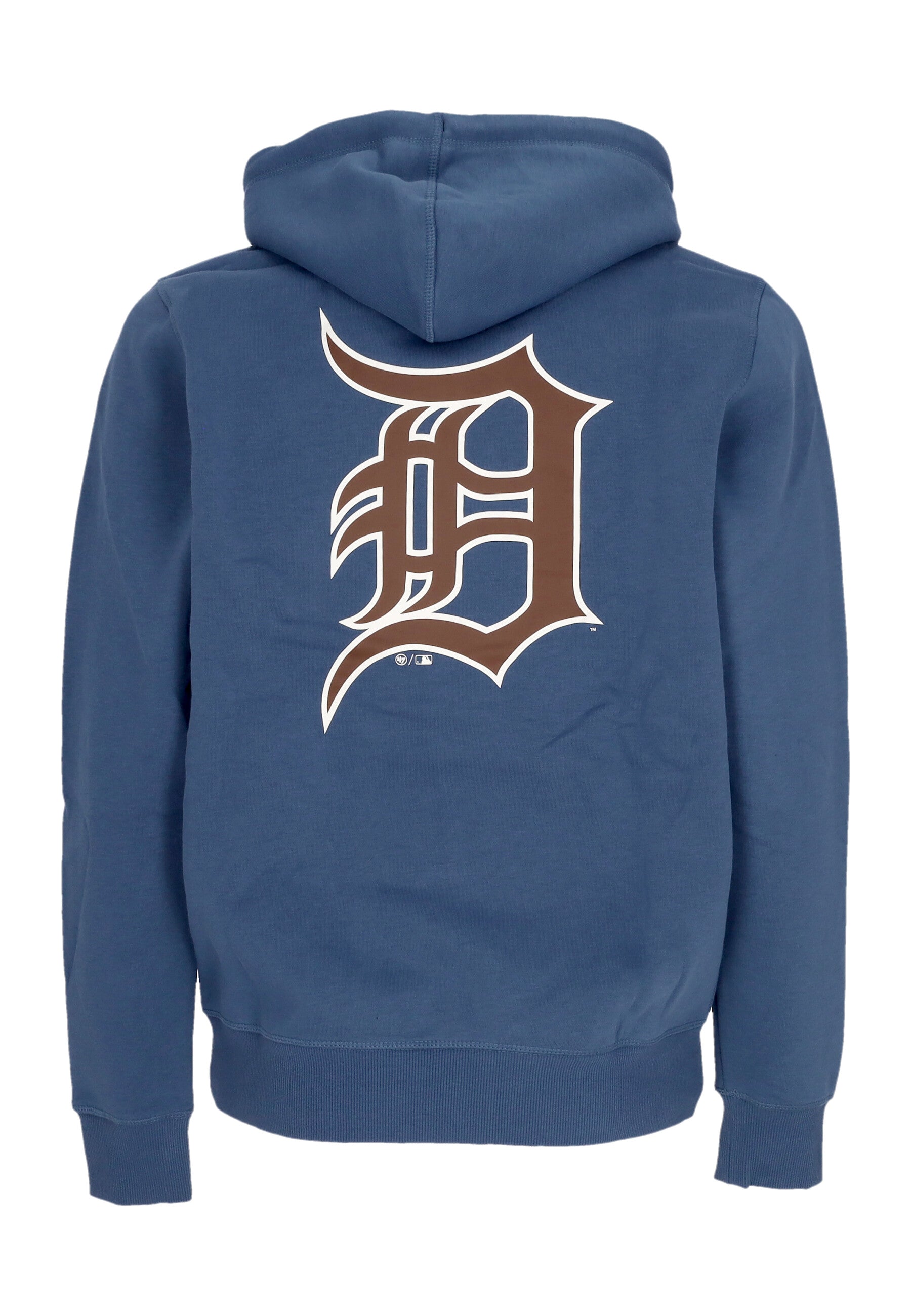 Felpa Cappuccio Uomo Mlb Backer Burnside Hoodie Dettig Timber Blue BB009PMDDFH628817TB