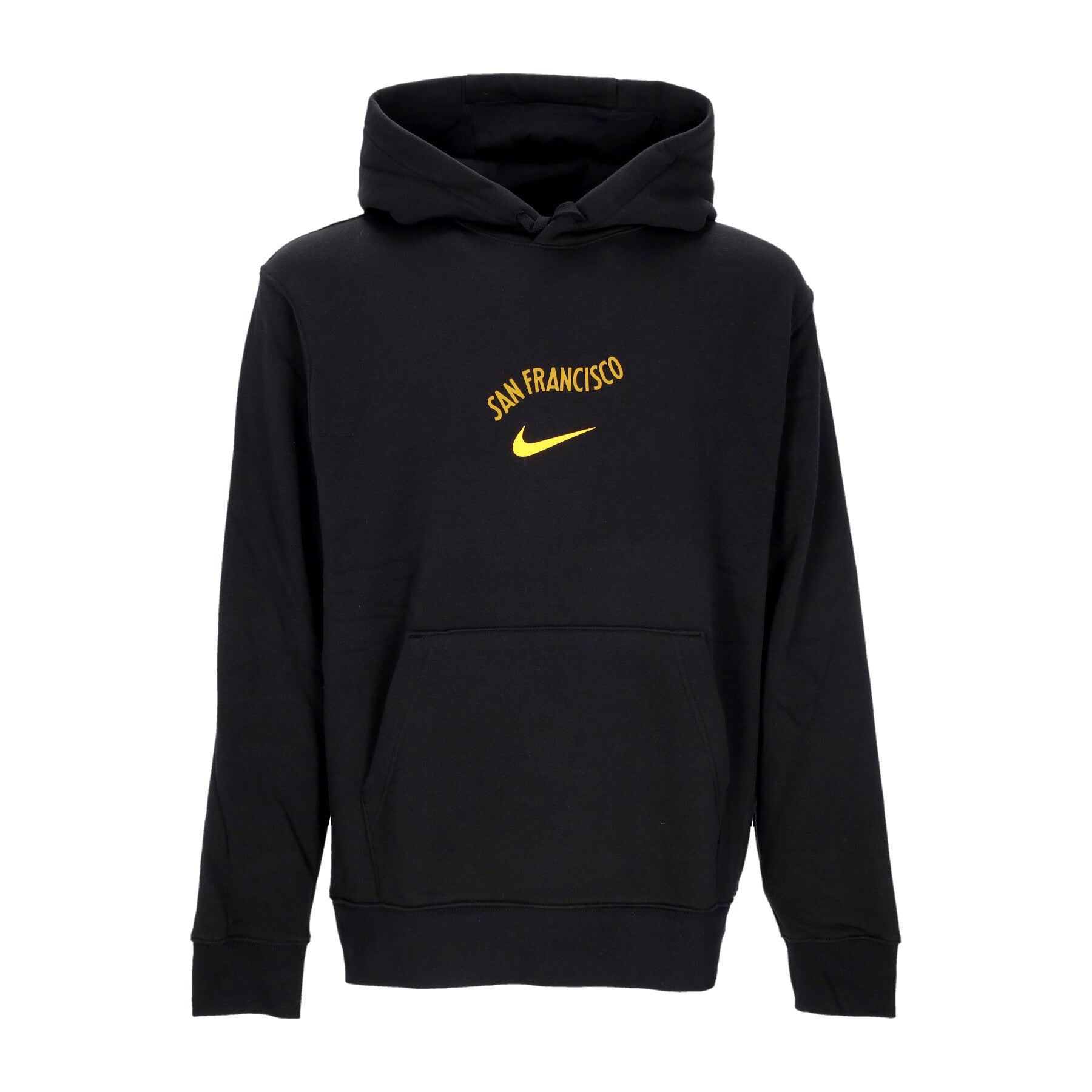 Felpa Cappuccio Uomo Nba City Edition Club Fleece Hoodie Golwar Black FB4818-010