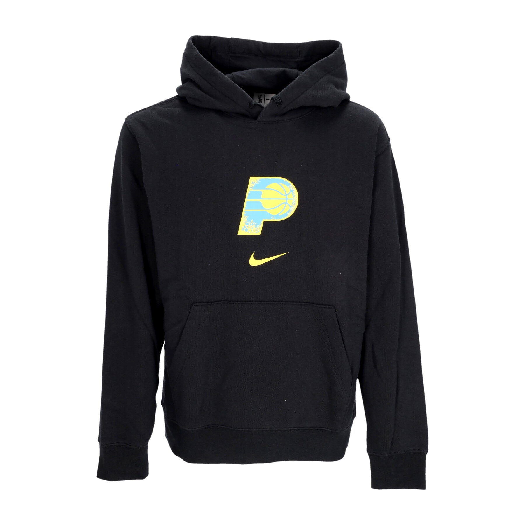 Felpa Cappuccio Uomo Nba City Edition Club Hoodie Indpac Black FB4830-010