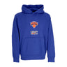 Felpa Cappuccio Uomo Nba City Edition Club Hoodie Newkni Rush Blue FB4822-495