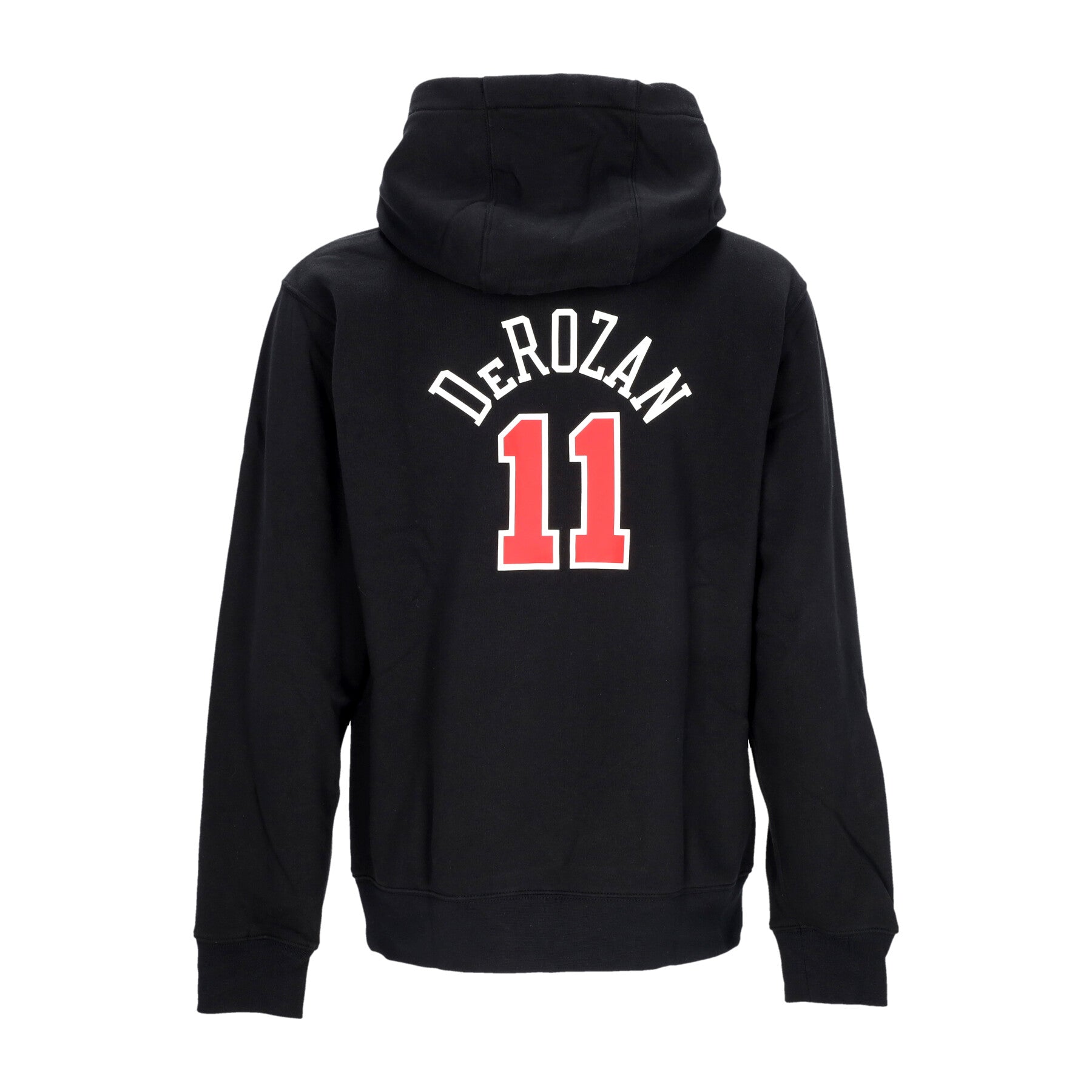 Felpa Cappuccio Uomo Nba City Edition Club Hoodie No 11 Demar Derozan Chibul Black FB4850-011
