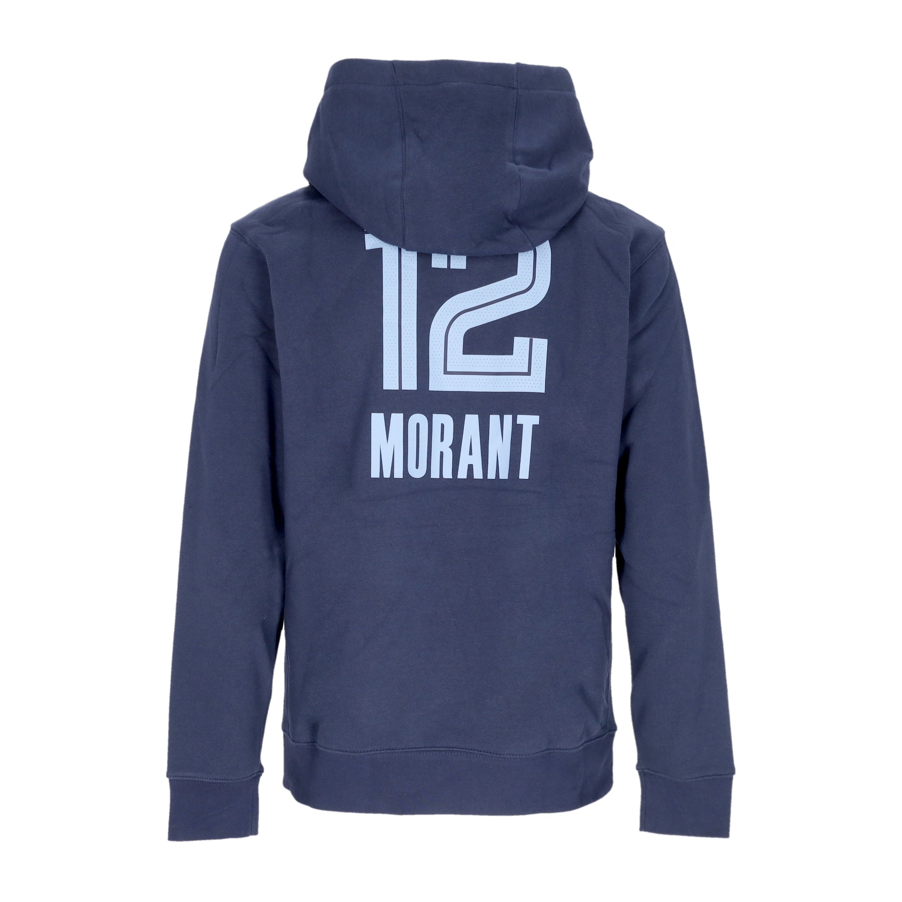 Felpa Cappuccio Uomo Nba Club Hoodie No 12 Ja Morant Memgri College Navy FB4798-419