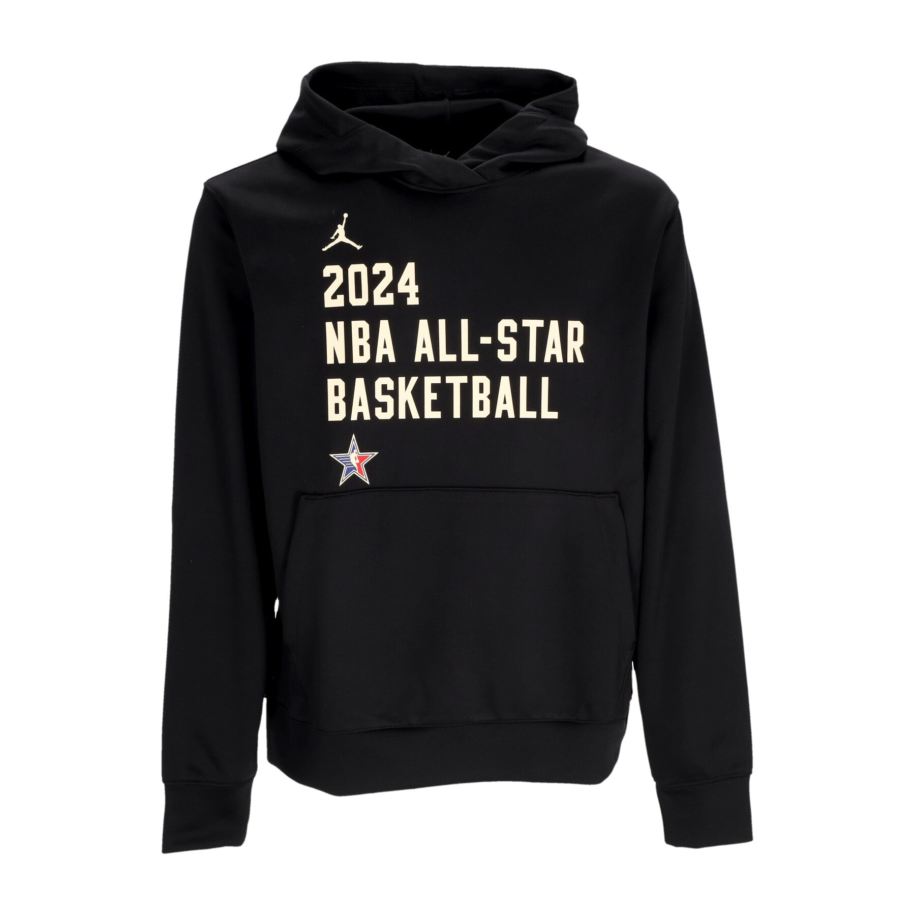 Felpa Cappuccio Uomo Nba Dri Fit Fleece Hoodie All Star Game Black HF0090-010