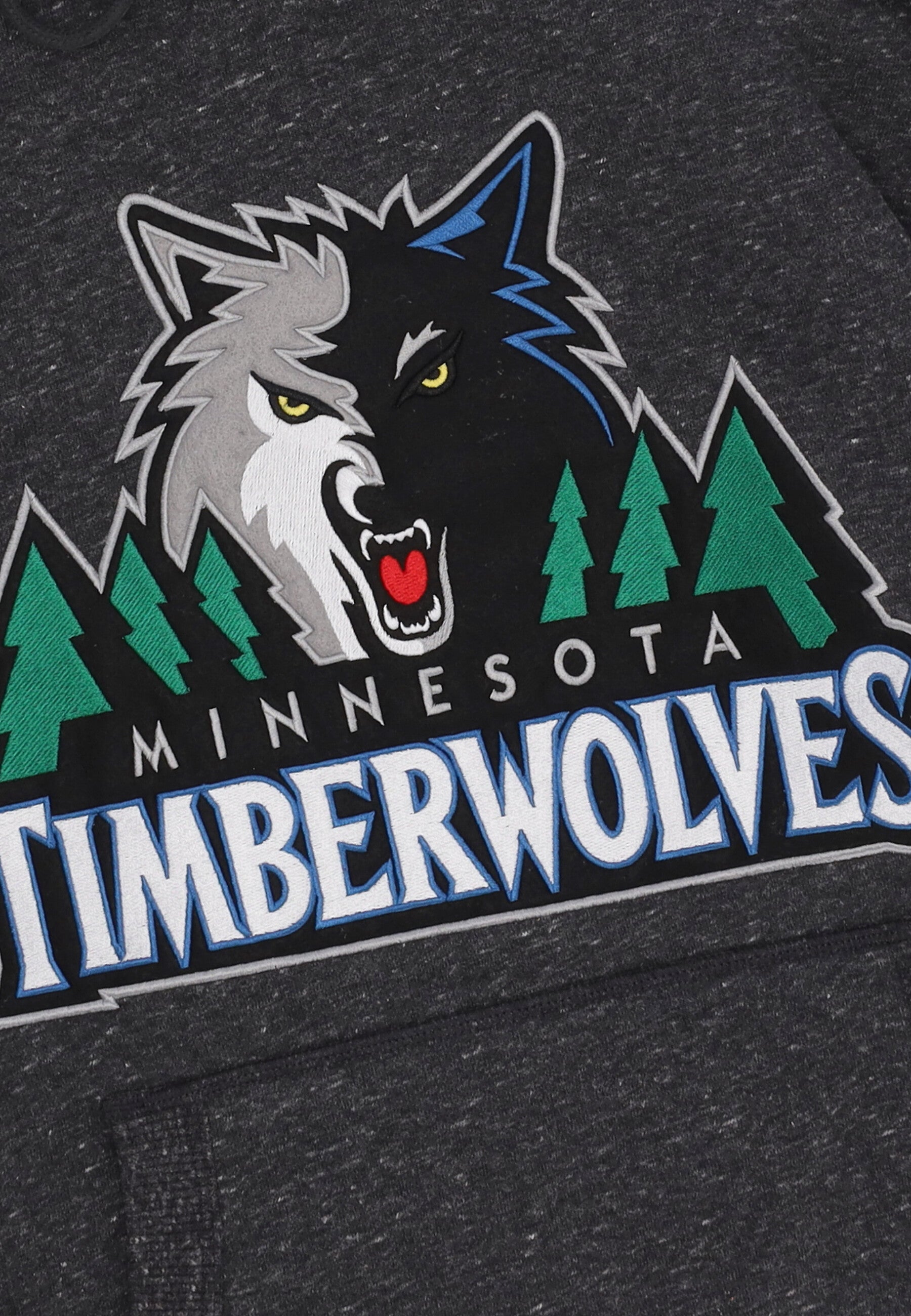 Felpa Cappuccio Uomo Nba Snow Washed Fleece Hoodie Mintim Original Team Colors FPHD6598-MTIYYPPPBLCK