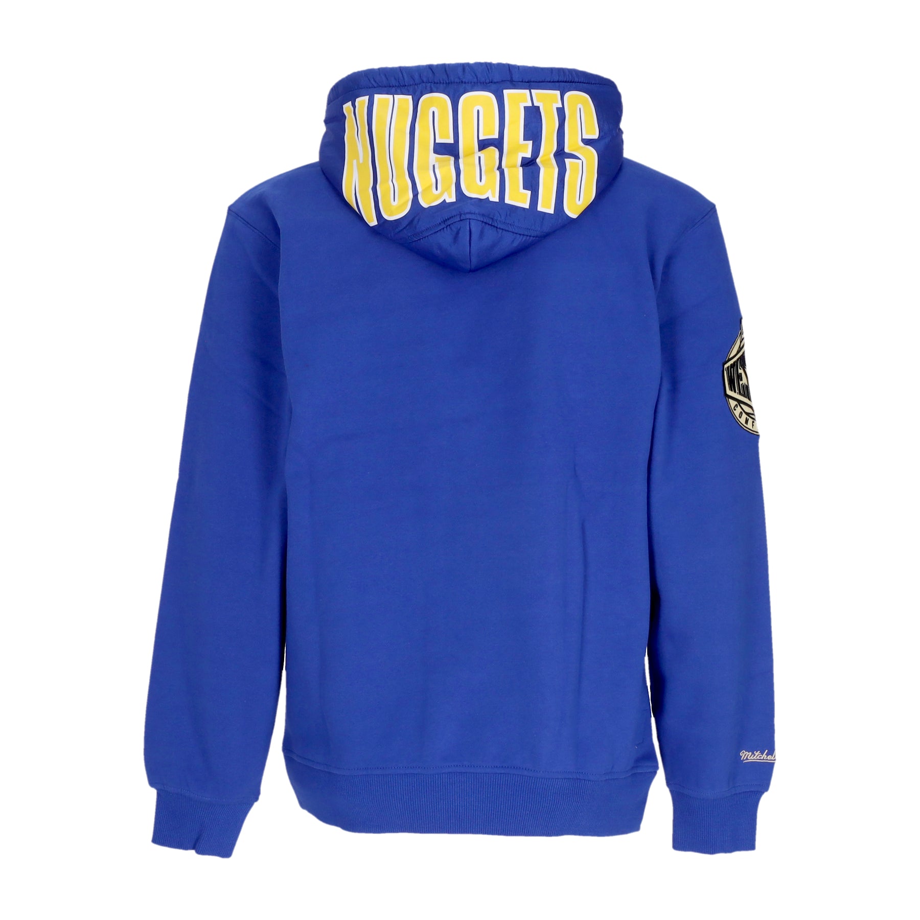 Felpa Cappuccio Uomo Nba Team Og 2.0 Fleece Hoodie Vintage Logo Dennug Original Team Colors FPHD7112-DNUYYPPPROYA