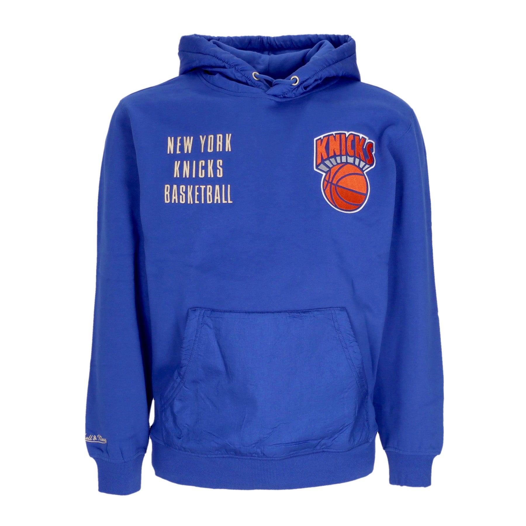 Felpa Cappuccio Uomo Nba Team Og 2.0 Fleece Hoodie Vintage Logo Neykni Original Team Colors FPHD7112-NYKYYPPPROYA