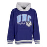 Felpa Cappuccio Uomo Ncaa Premium Vintage Logo Fleece Hoodie Unchee Navy FPHD6593-UNCYYPPPNAVY