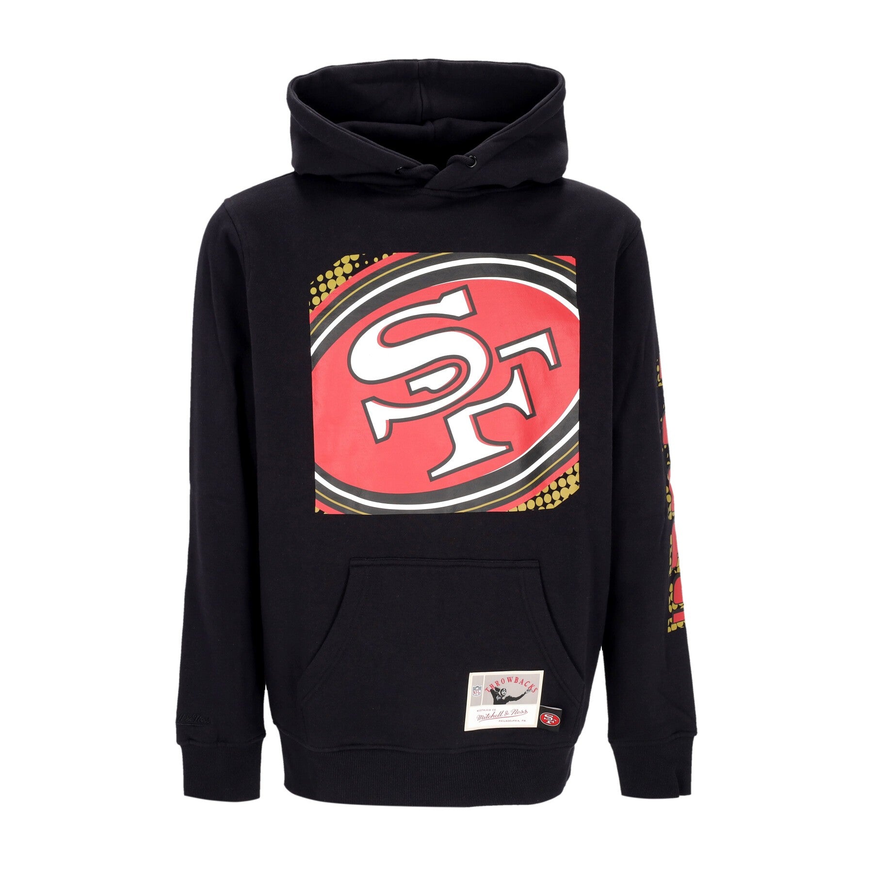 Felpa Cappuccio Uomo Nfl Big Face 7.0 Hoodie Saf49e Black FPHD5901-SF4YYPPPBLCK
