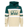 Felpa Cappuccio Uomo Nhl Head Coach Hoodie Minwil Original Team Colors FPHD6293-MWIYYPPPCRGN