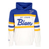 Felpa Cappuccio Uomo Nhl Head Coach Hoodie Stlblu Original Team Colors FPHD6293-SLUYYPPPWHRY