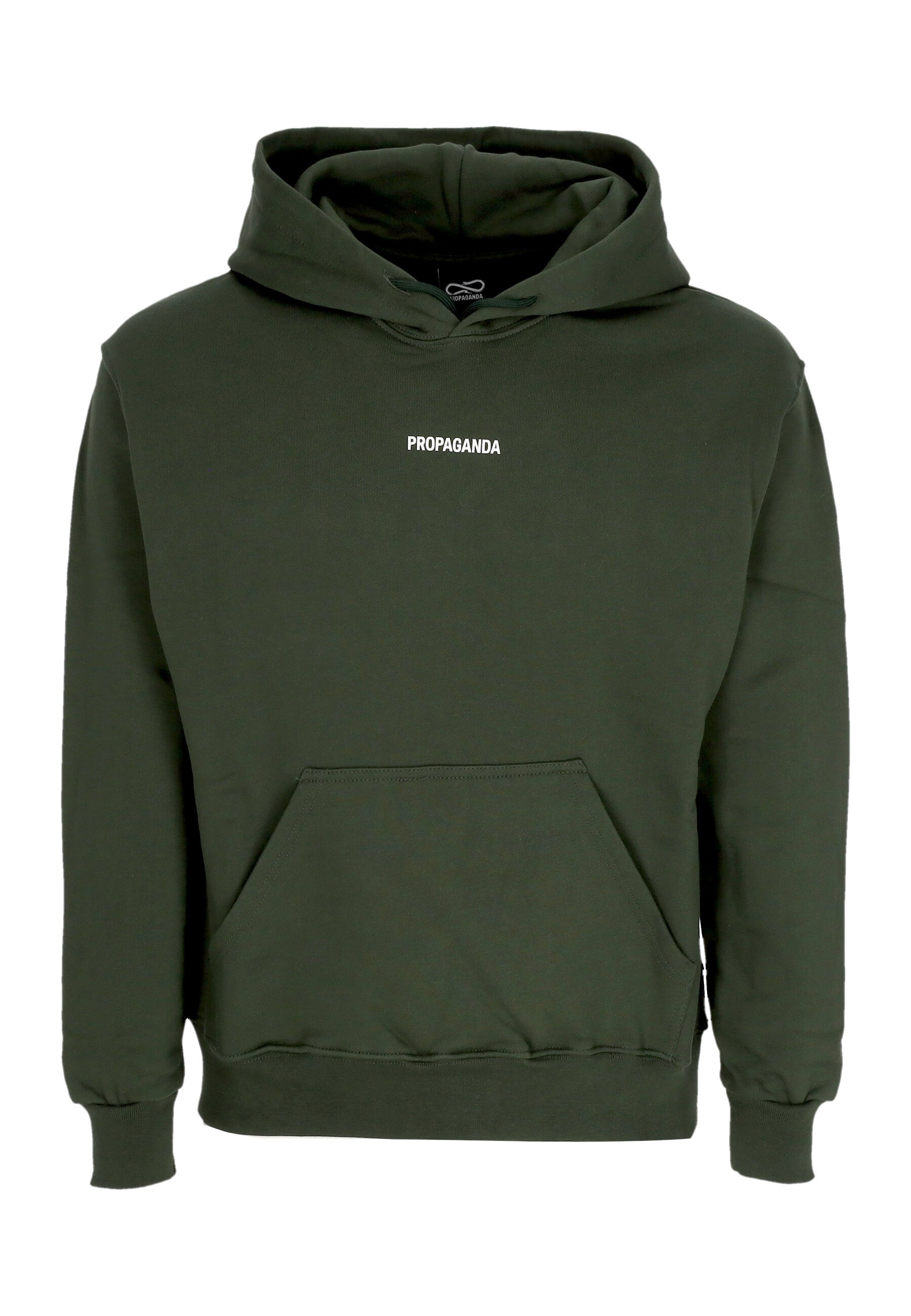 Felpa Cappuccio Uomo Ribs Coral Hoodie Pine 24FWPRFE793