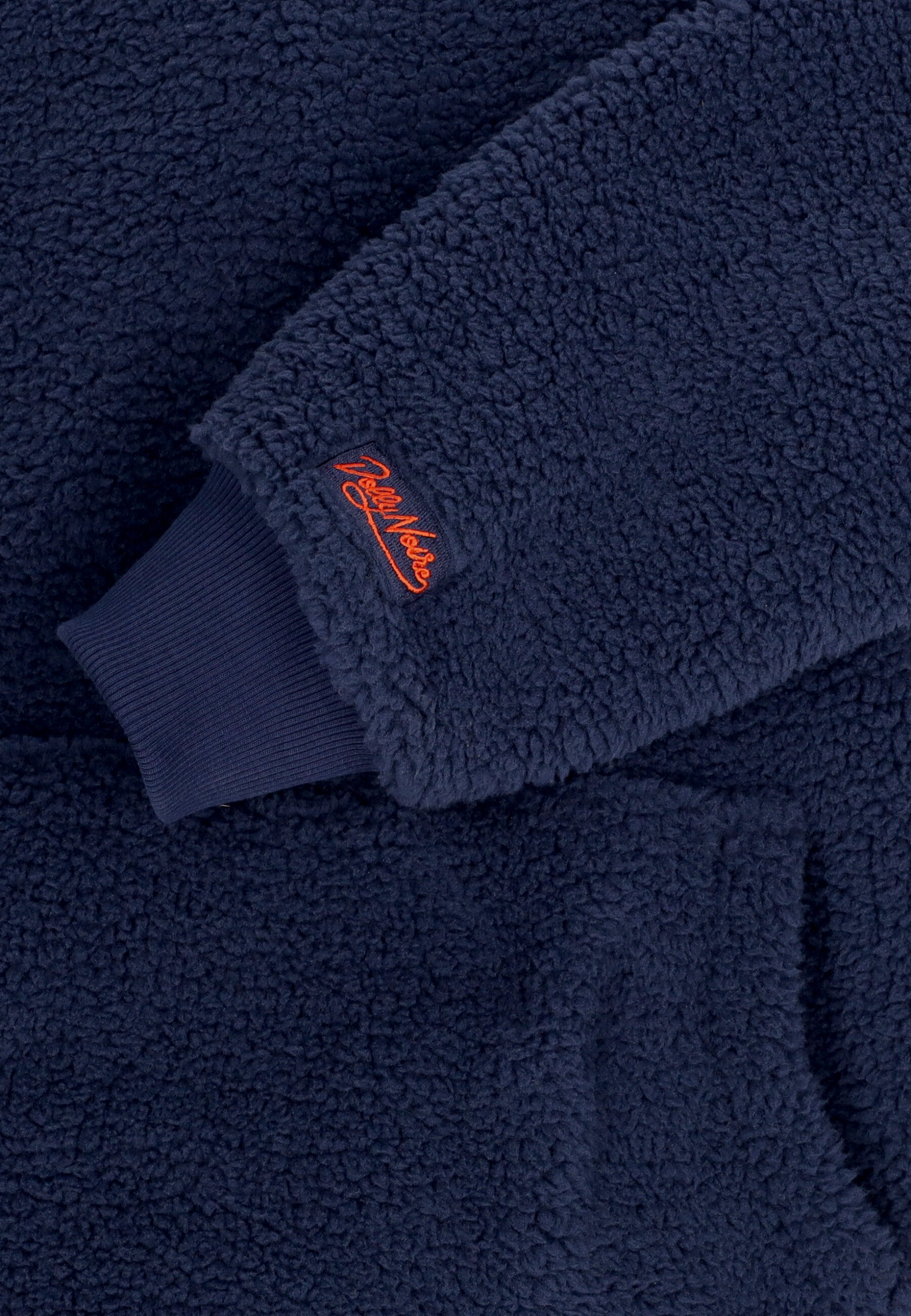 Felpa Cappuccio Uomo Sherpa Hoodie Navy SW844-GQ-03