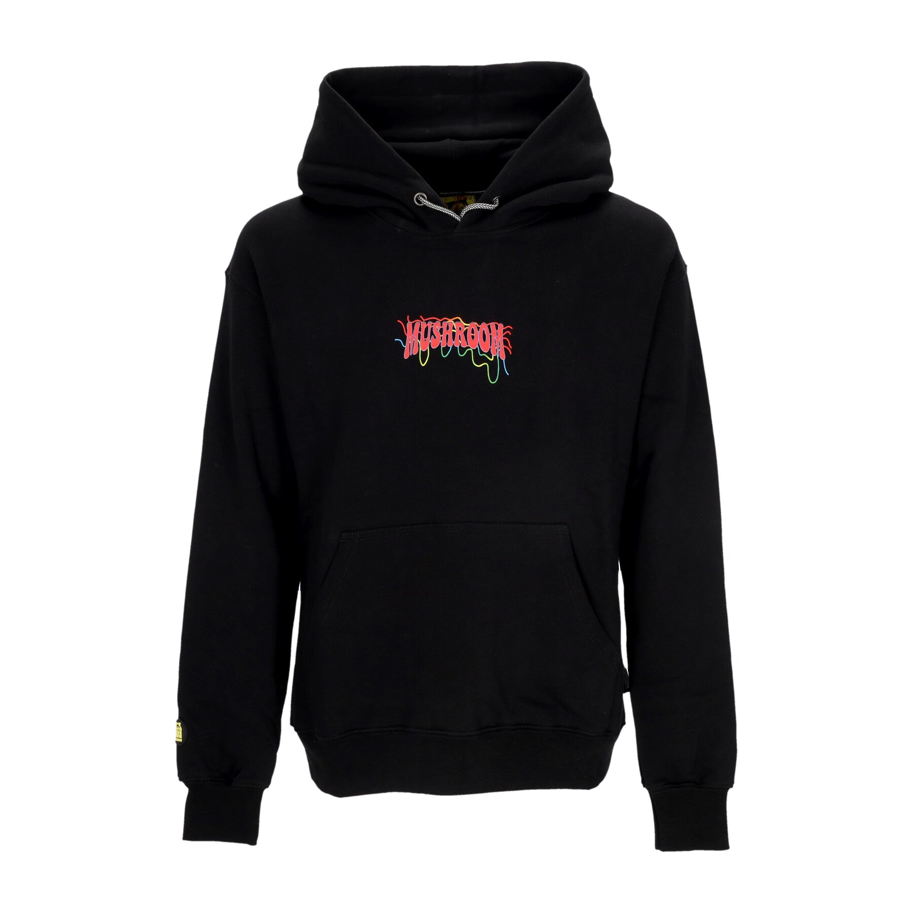 Felpa Cappuccio Uomo Skate Cat Hoodie Black 23FWMU23027-01