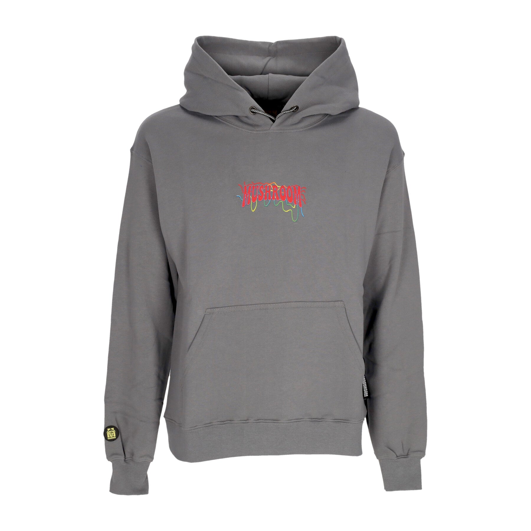 Felpa Cappuccio Uomo Skate Cat Hoodie Grey 23FWMU23027-40