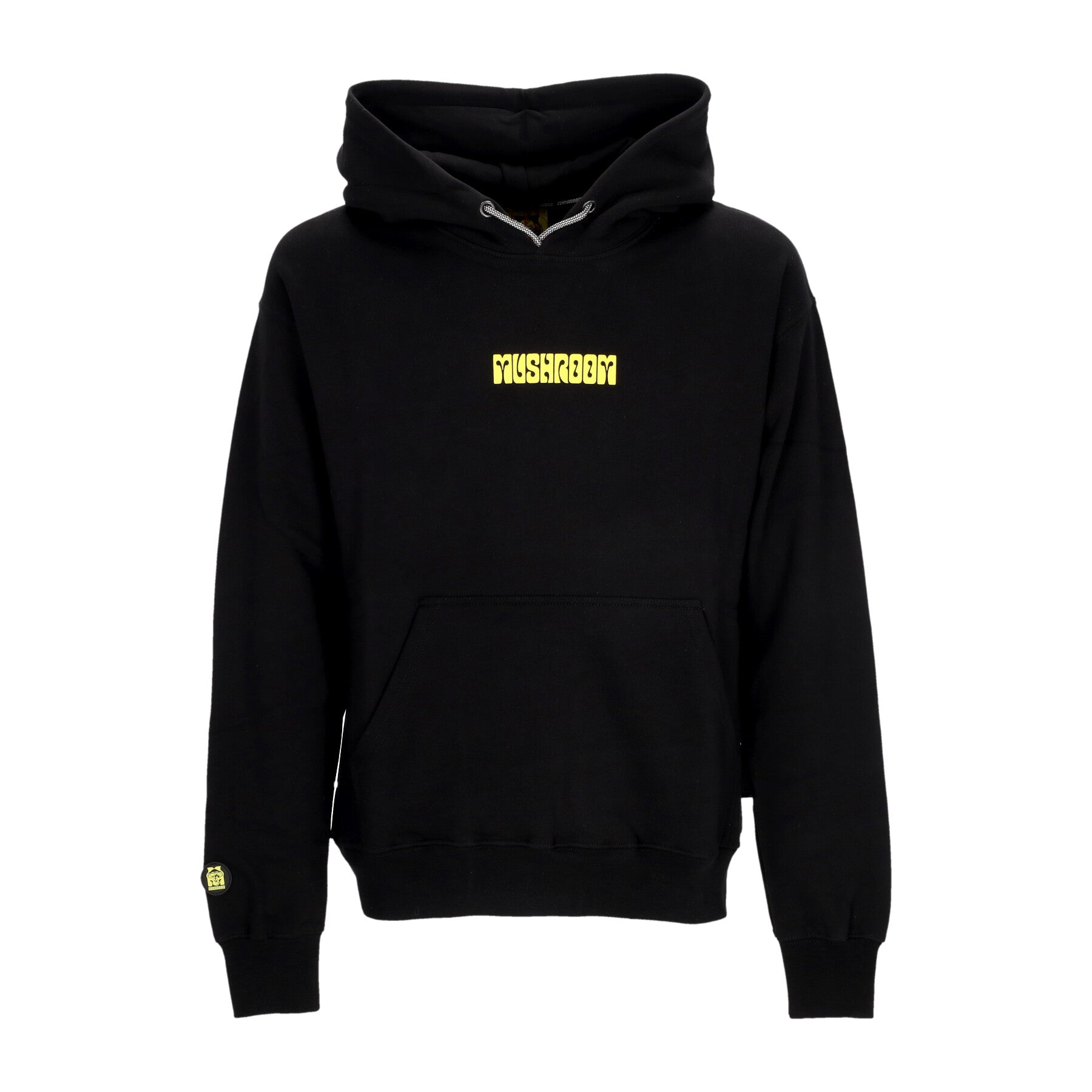 Felpa Cappuccio Uomo Skeleton Hoodie Black 23FWMU23014-01