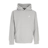 Felpa Cappuccio Uomo Sportswear Club Fleece Hoodie Lt Smoke Grey/lt Smoke Grey/white BV2654