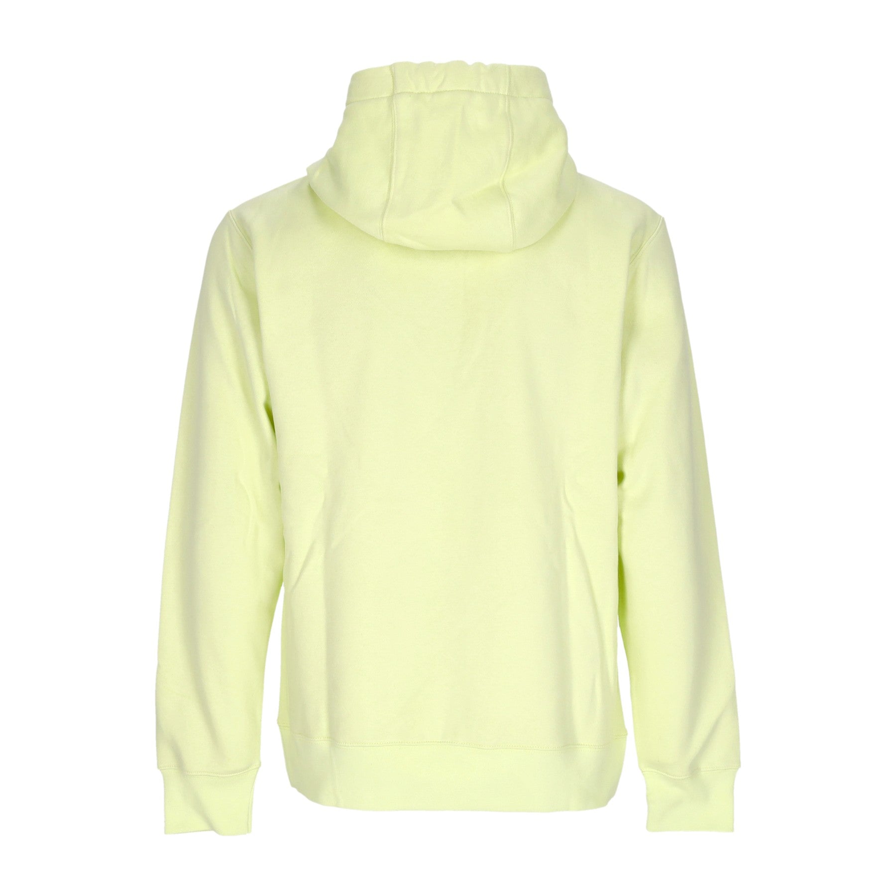 Felpa Cappuccio Uomo Sportswear Club Fleece Hoodie Luminous Green/luminous Green/white BV2654